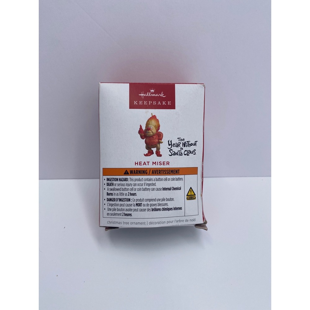 Hallmark Keepsake Heat Miser The Year Without a Santa Claus Magic Light Ornament - Picture 7 of 14